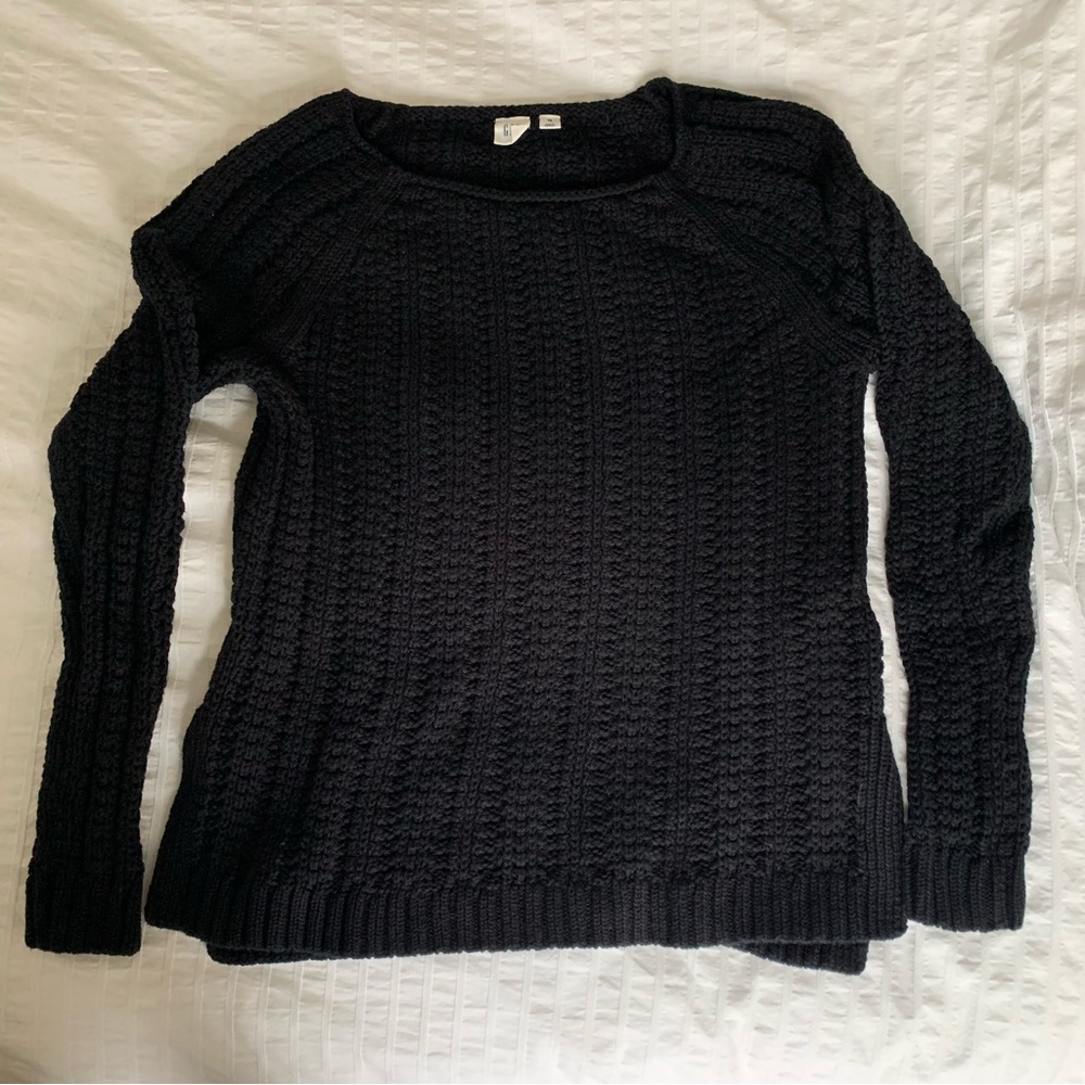 GAP knit open neck sweater